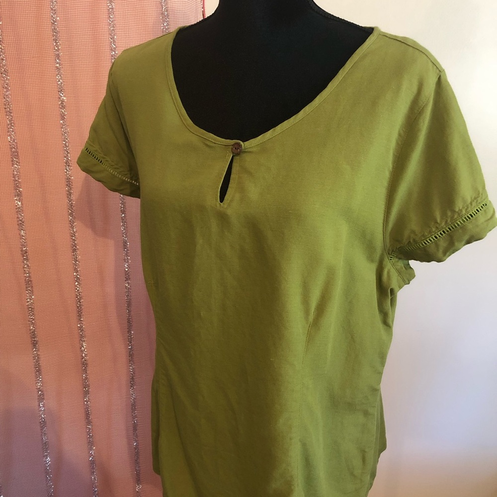 💛 5/$20-Christopher & Bank tunic/ blouse-